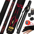 IgnatGames Professional Pool Cue Set 58in 2-Piece - Precise Play
