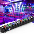 8 Eye LED Beam Wall Washer Lights 120W RGBW Moving Head - Party DJ Bar
