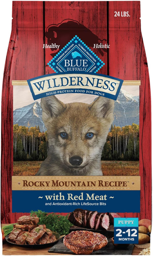 Blue Buffalo Wilderness High-Protein Puppy Food for Optimal Growth