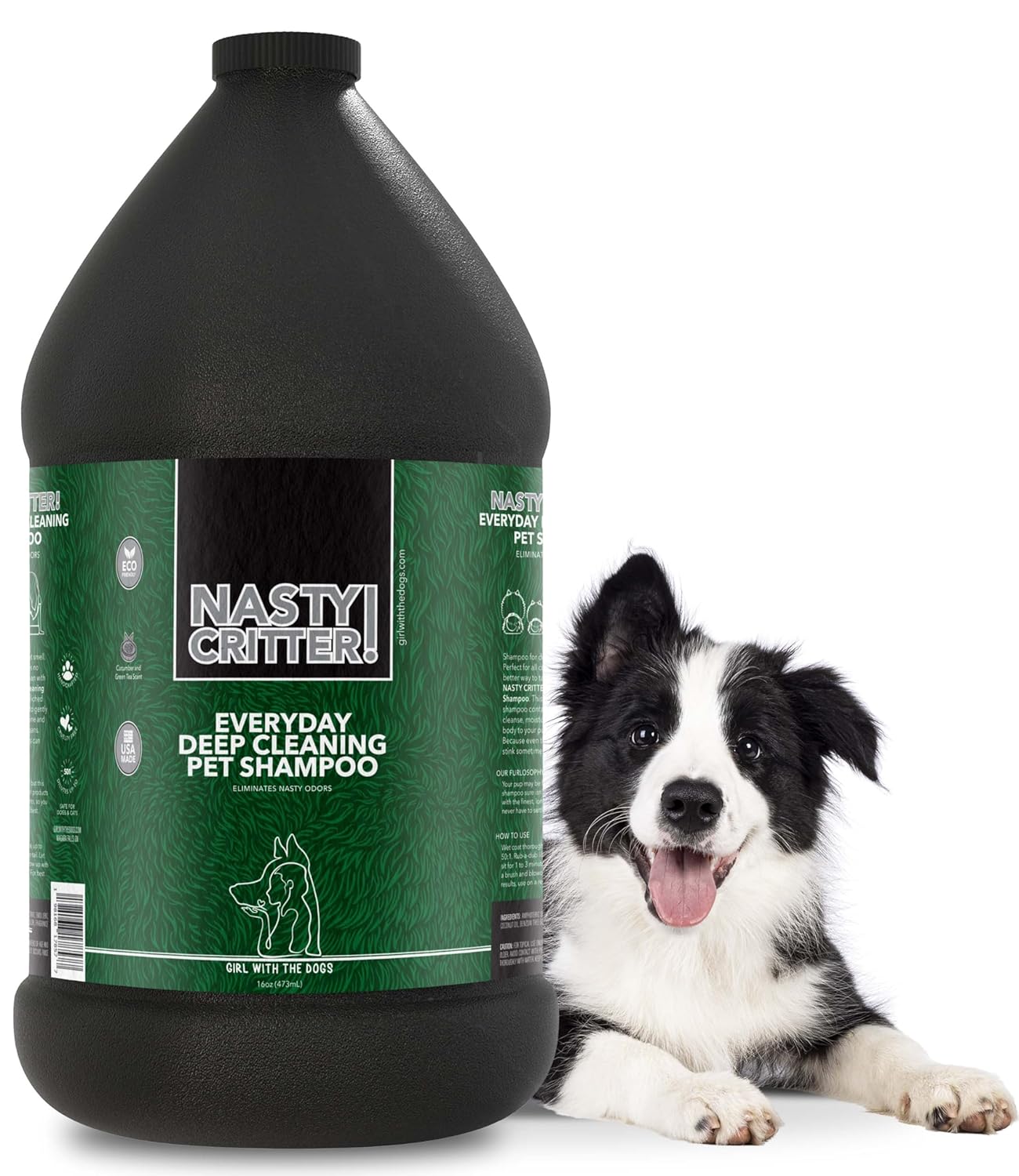 Nasty Critter! Deep Cleaning Dog Shampoo for Sensitive Skin