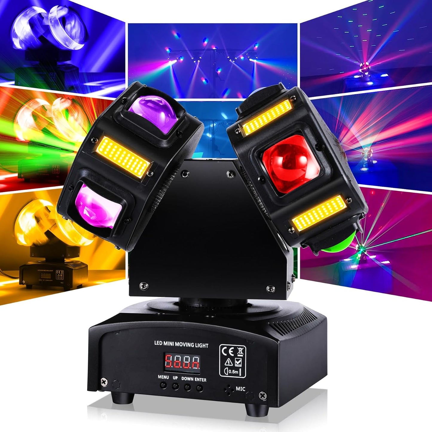 120W Stage Lights Moving Head Lights for DJ and Concert Events