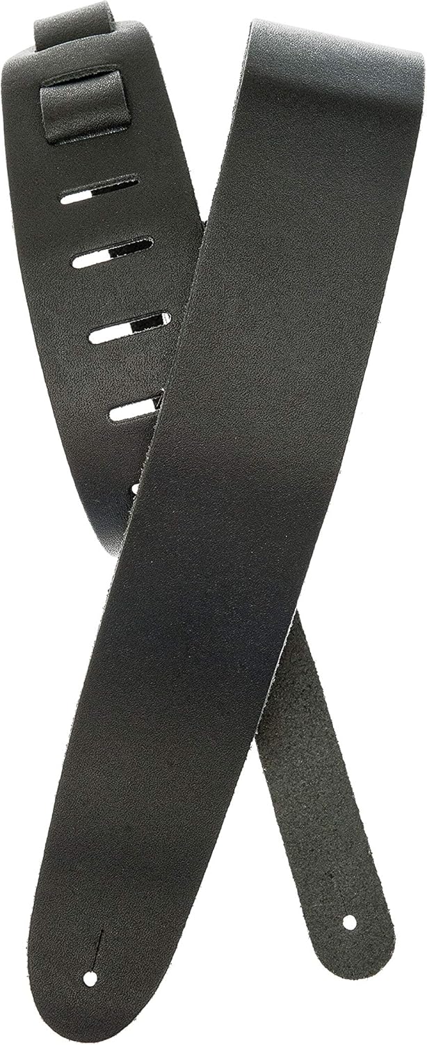 D'Addario Leather Guitar Strap: Stylish Comfort