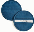 Pot Holders 100% Organic Cotton - Double-Layer Heat Resistant Navy