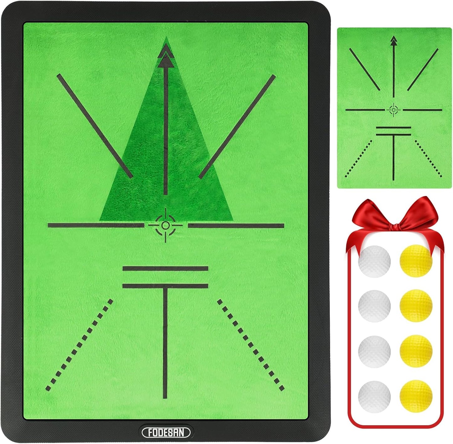 Durable Non-Slip Golf Training Mat - Improve Your Swing!