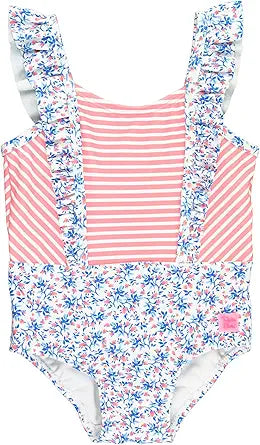 RuffleButts Baby/Toddler Girls Ruffle Strap Swimsuit Review