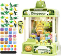 78PCS Dinosaur Claw Machine for Kids - Mini Arcade Prize Dispenser