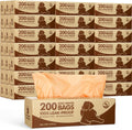 Sherr 20 Boxed Rolls 4000 Dog Poop Bags - Bulk Leak Proof Supply