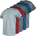 5 Pack Mens Gym Shirts for Men Workout Tshirts - Dri Fit Pack