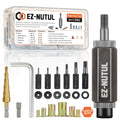 Rivet Nut Installation Tool Set Flat Head Rivnut Threaded Insert Kit