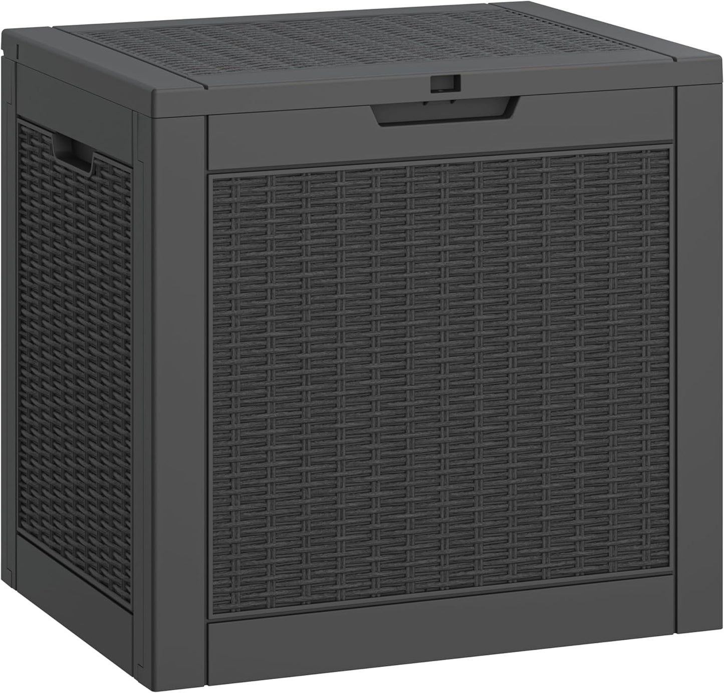 31 Gallon Deck Box for Outdoor Storage, Waterproof and UV Resistant