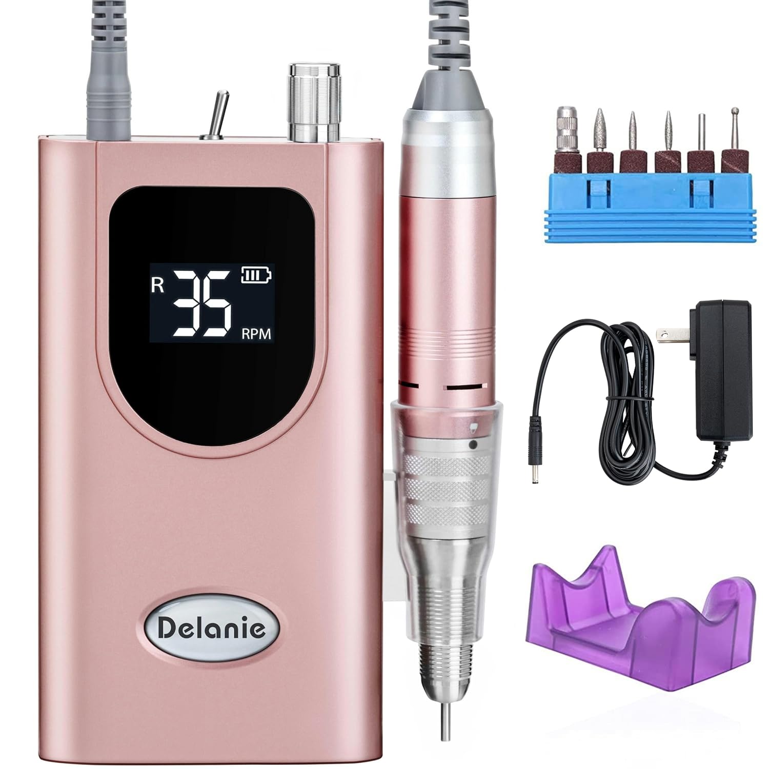 Delanie Professional Nail Drill for Salon Quality Manicures