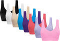 Vermilion Bird Women's Multicoloured 3 Pack Seamless Sports Bra