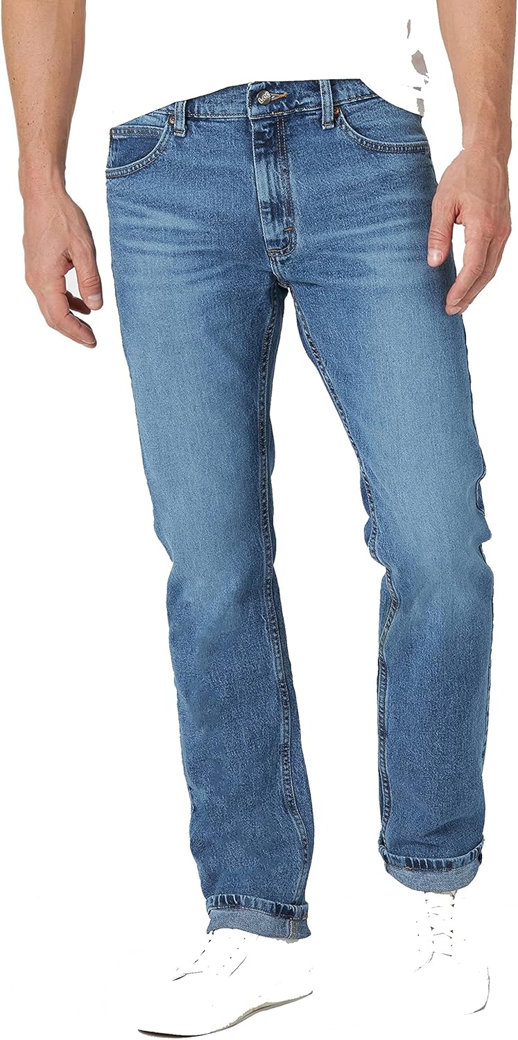 Lee Men's Legendary Slim Straight Jean for Ultimate Comfort