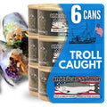American Tuna Premium Wild Salmon Cans - Smoked Coho Pack of 6