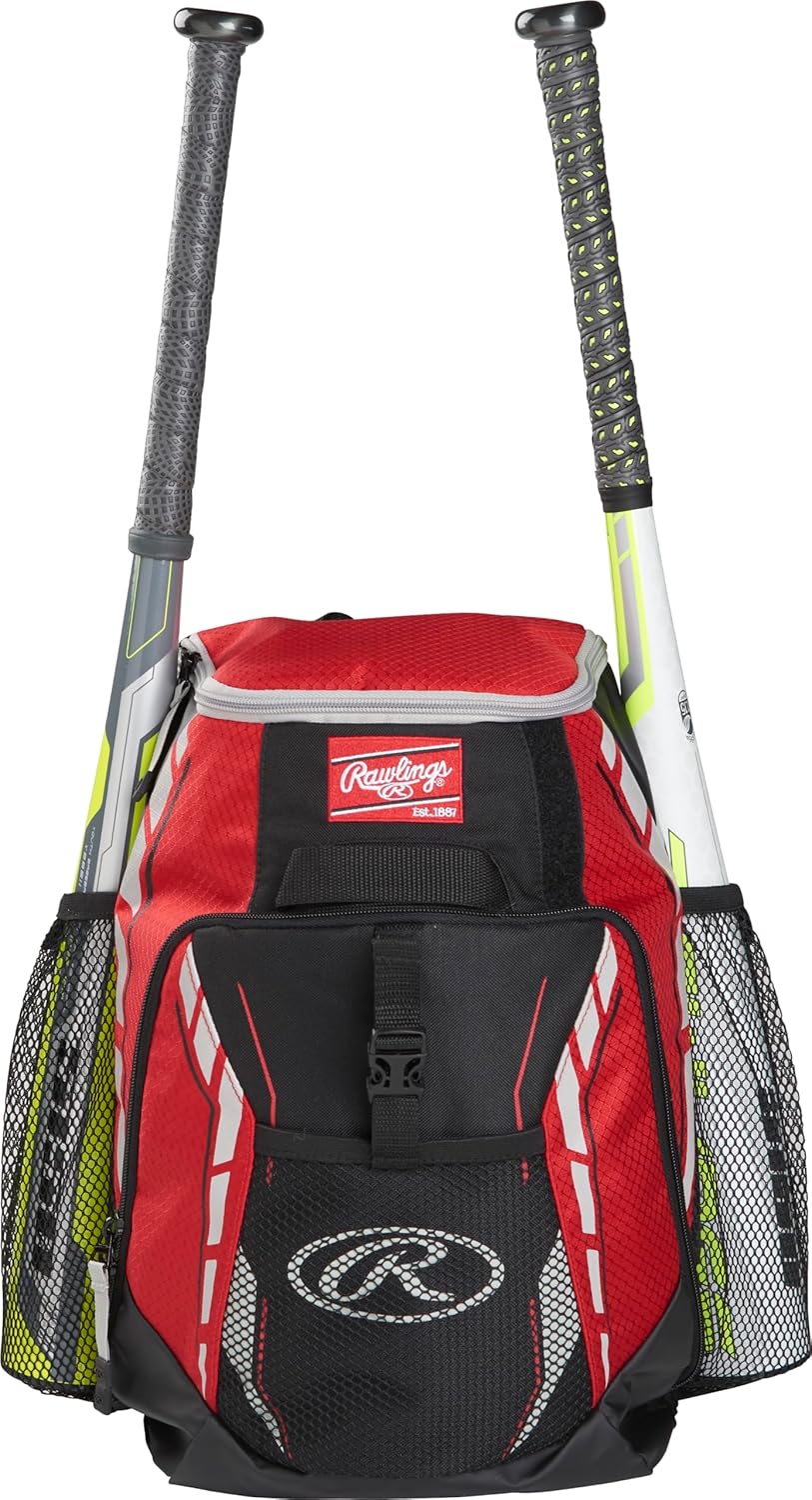 Rawlings R400 Baseball & Softball Backpack for All Players