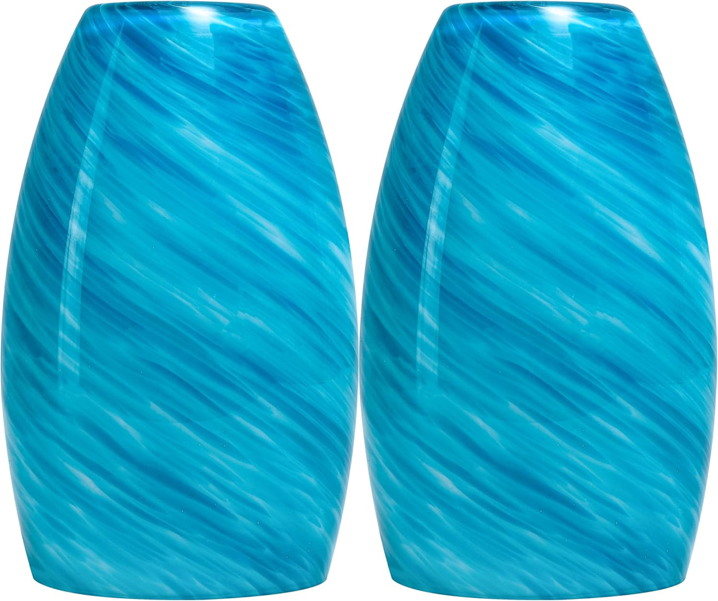 GO&SO Blue Pendant Light Shade Replacement for Stunning Decor