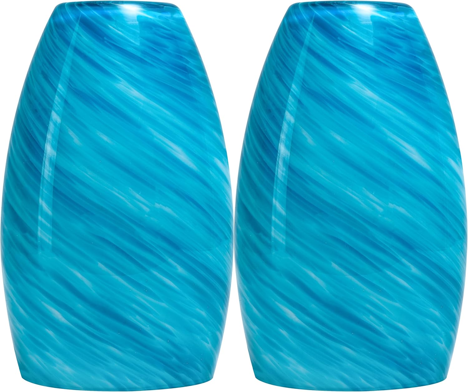 GO&SO Blue Pendant Light Shade Replacement for Stunning Decor
