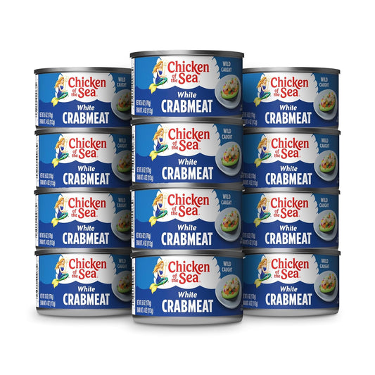 Chicken of the Sea White Crab Meat - Wild Caught Canned Crab
