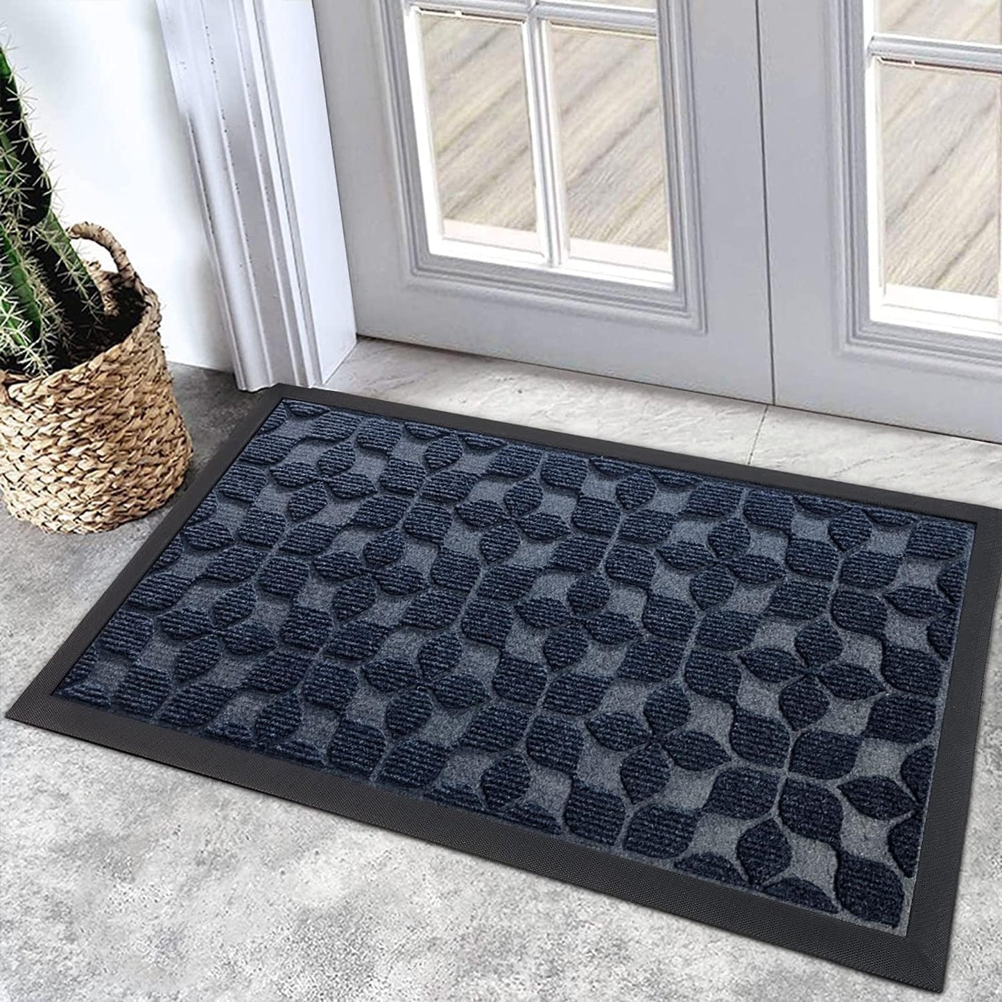 Bulijojo Sturdy Front Entrance Doormats for All-Weather Use