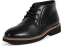 Boys Lace-Up Nick Boot - Classic Simulated Leather Dress Boot