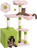 Flower Cat Tree for Indoor Cats - Large 41.2in Cat Condo Tower