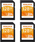 Ultimate Speed 128GB SD Card 4-Pack - Capture Flawless 4K