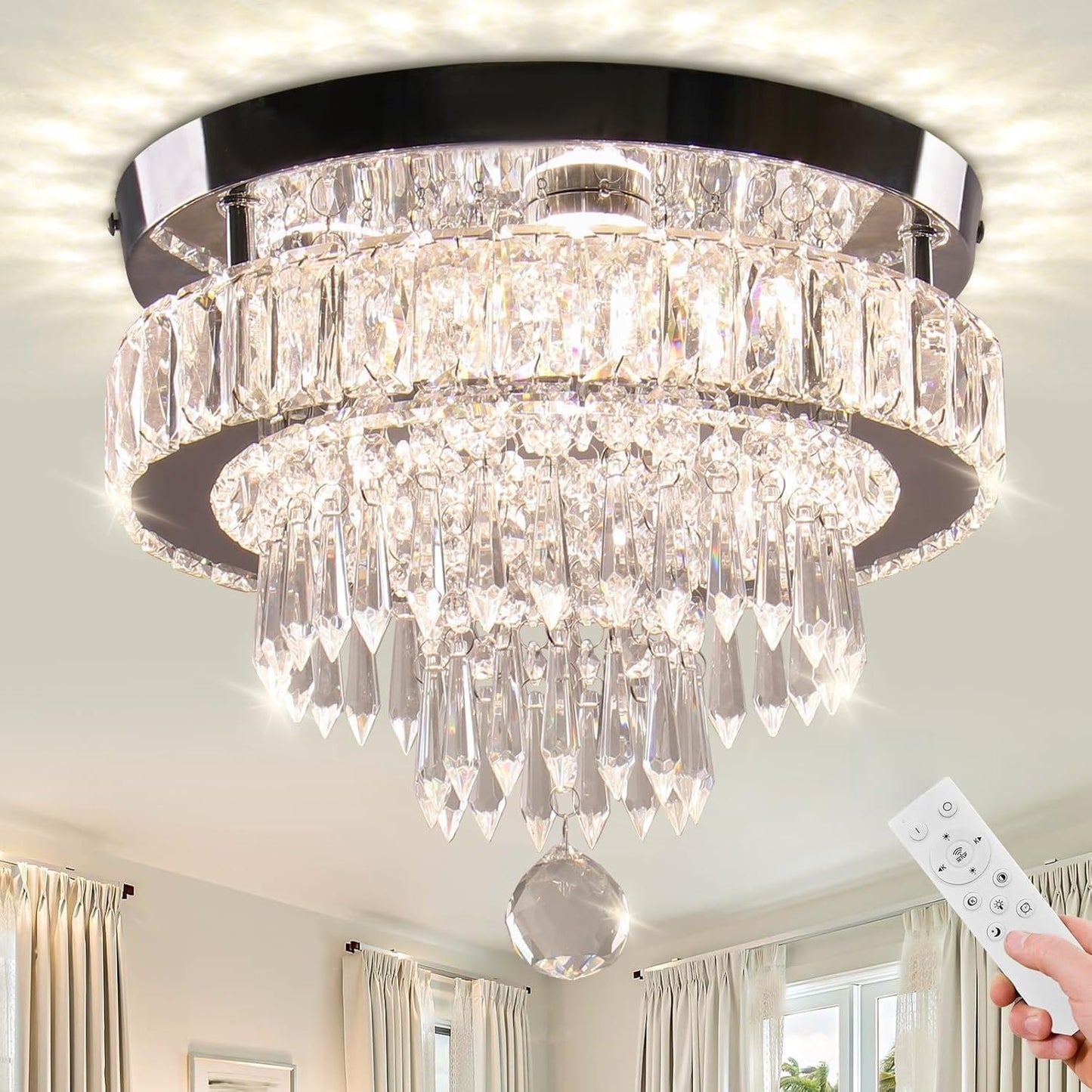 Dimmable Crystal Chandeliers for Modern Home Lighting Needs