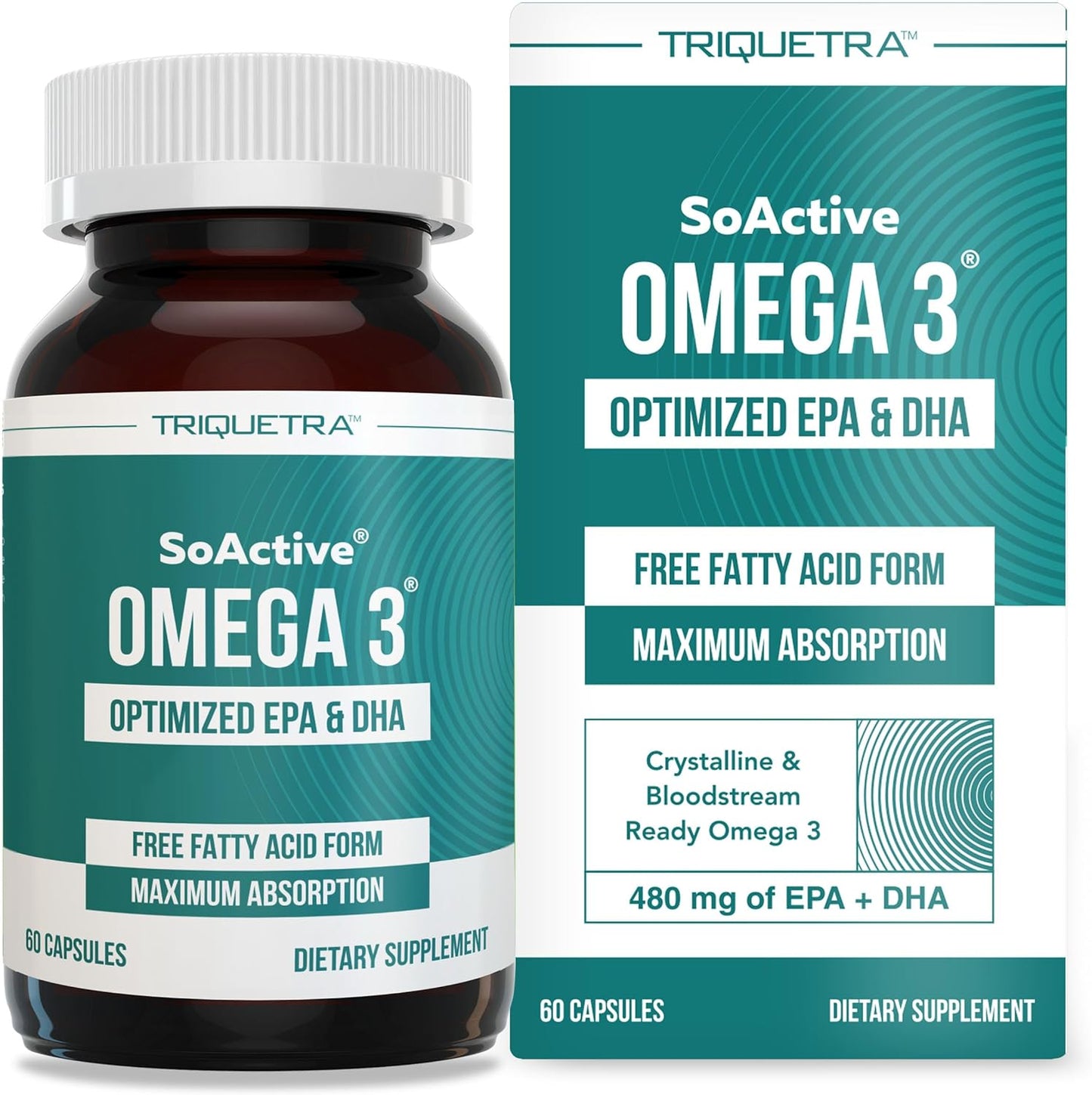 SoActive Omega 3 EPA & DHA for Maximum Absorption and Effectiveness