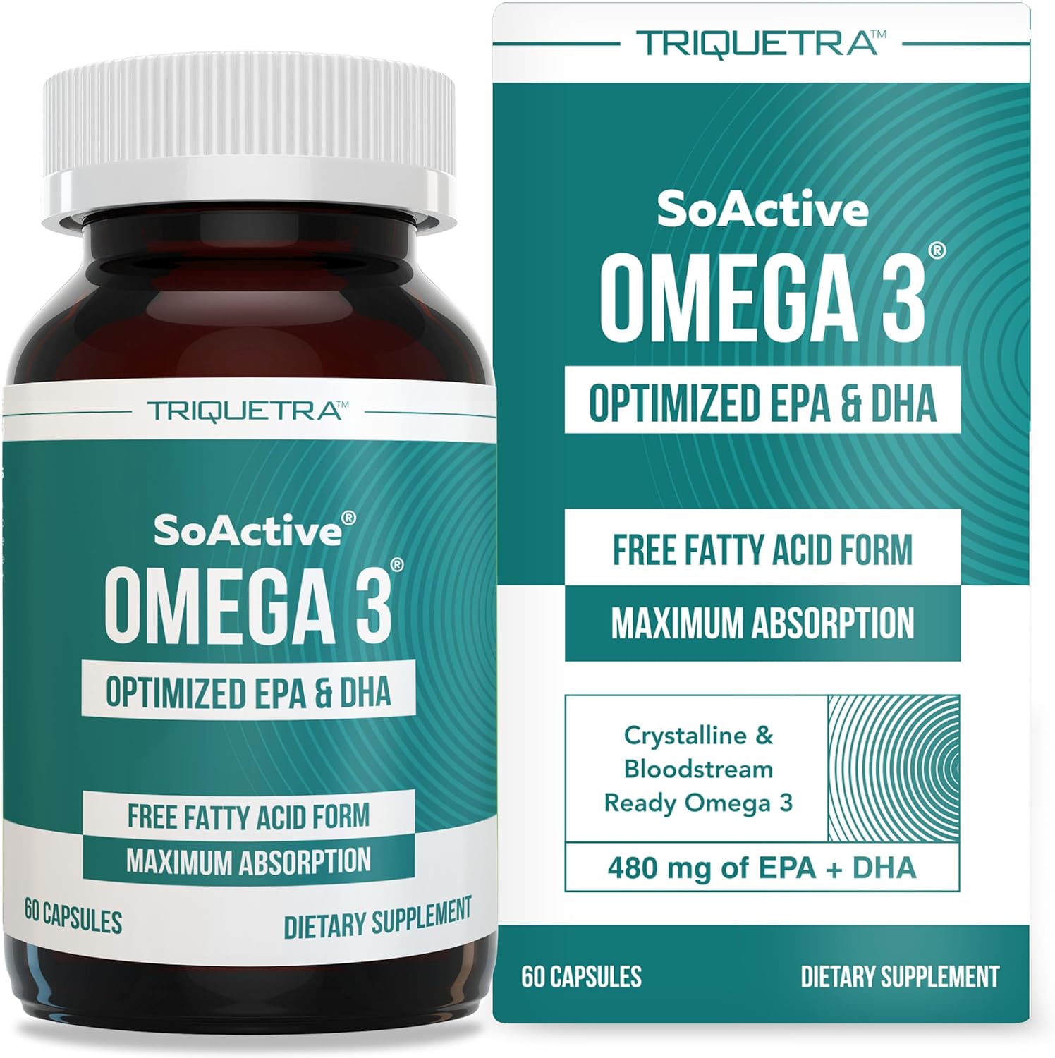 SoActive Omega 3 EPA & DHA for Maximum Absorption and Effectiveness