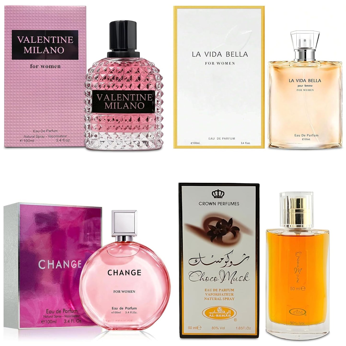 Top Sales 4 Piece Women Perfume Set for Every Occasion