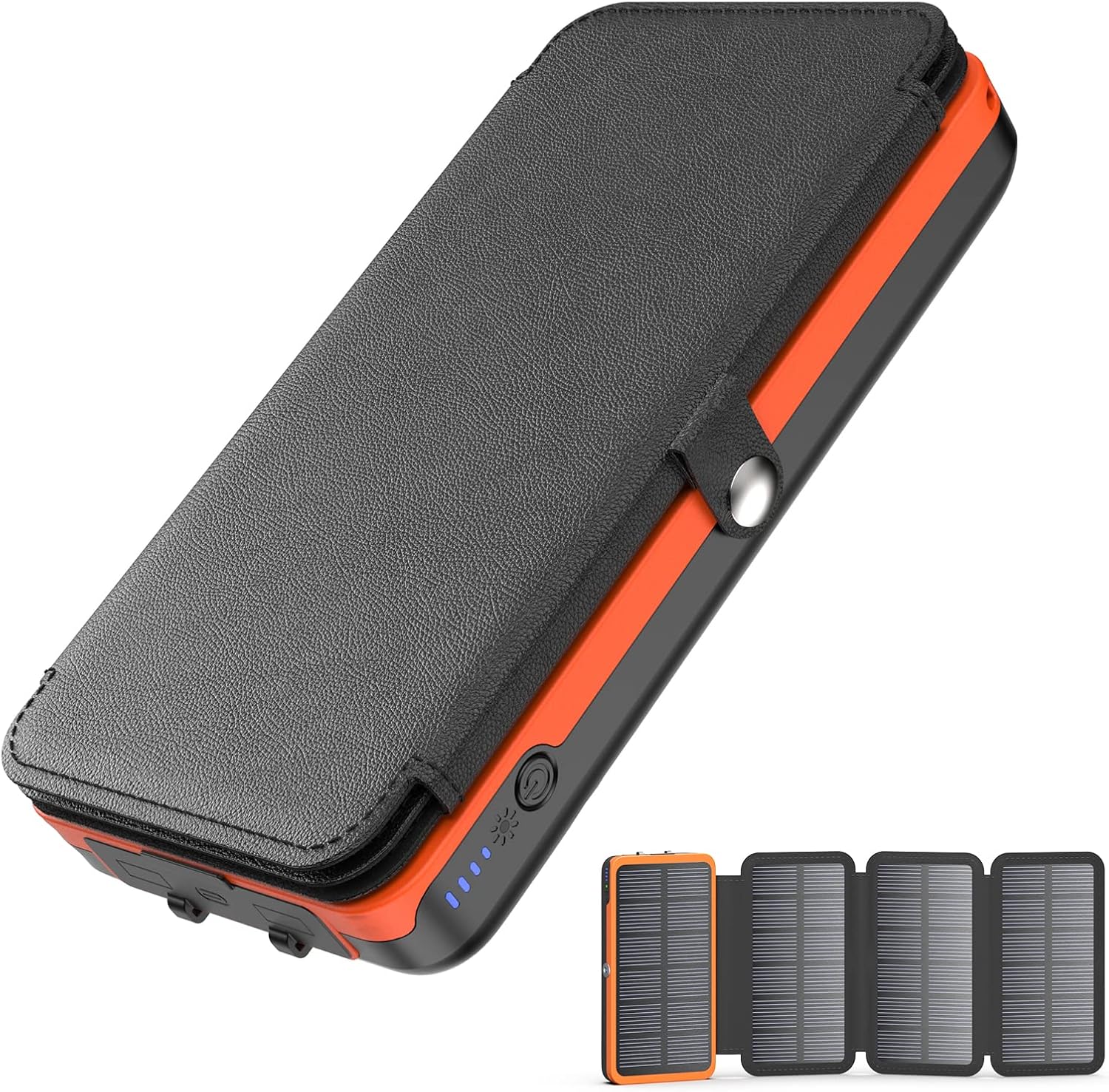 Hiluckey Solar Power Bank: 27000mAh Fast Charging