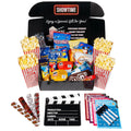 Movie Night Gift Basket 33-Piece Box - Complete Snack & Game Kit