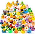 JOYIN 240 Pcs Rubber Ducks Bulk Assortment - Party & Bath Toys