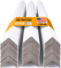48in x 2in x 2in Reinforced Cardboard Edge Protectors Pack of 48