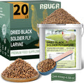 Chicken Feed 20lb Dried Black Soldier Fly Larvae for Chickens - High