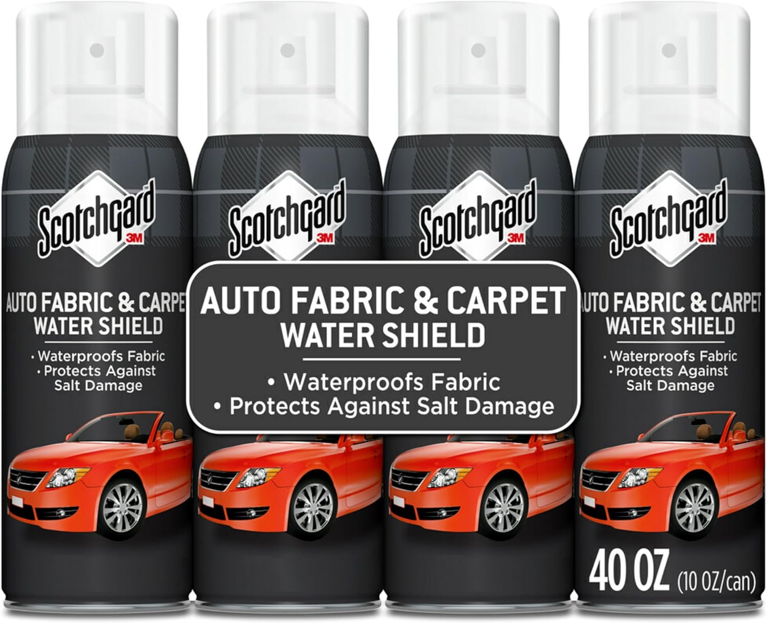 Scotchgard Auto Fabric & Carpet Water Shield for Ultimate Protection