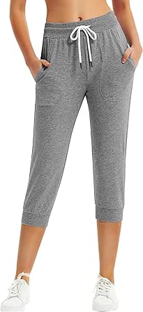 SPECIALMAGIC Women's Capri Jogger Pants for Comfort and Style