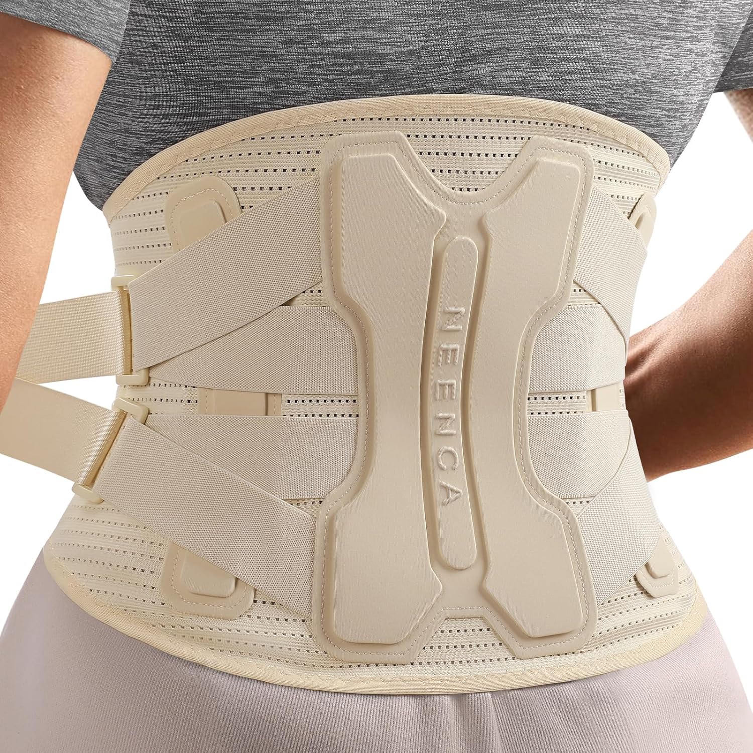 NEENCA Back Brace for Lower Back Pain Relief and Support