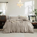FOSSA 100% Cotton Duvet Cover Set for Luxurious Sleep Comfort