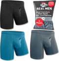 Real Men Bulge Enhancing Pouch Underwear for Men - Modal (Style NKHV)