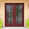 Fiberglass Magnetic Screen Door Size 62 x 81.5 in - Hands Free Bug