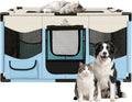 Dog Playpen 39x24x22 in Portable Puppy Playpens - Spacious, Foldable