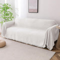 Turquoize Couch Cover Sofa Cover for 3 Cushion Couch - Geometric