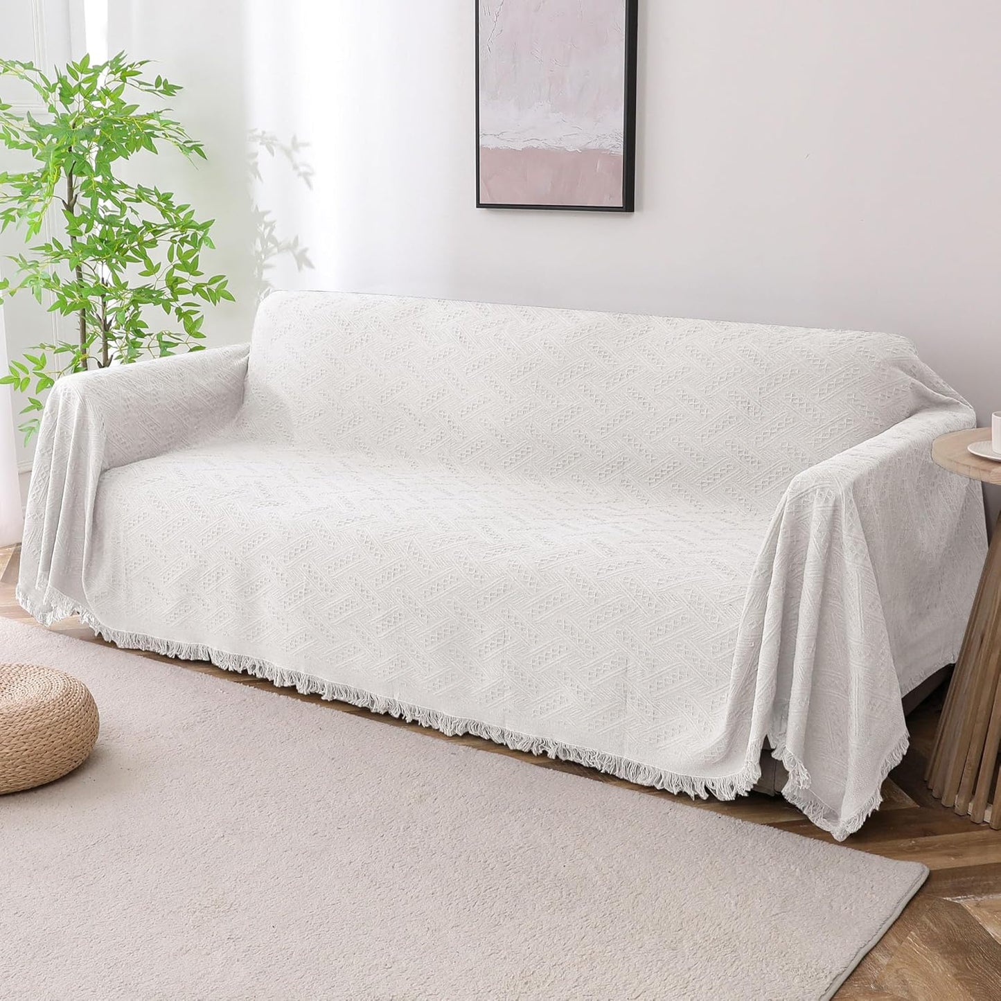 Turquoize Couch Cover for 3 Cushion Sofa - Stylish Protection