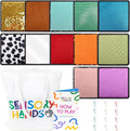 Textured Sensory Mats - Colorful Fidget Toys for Learning & Play