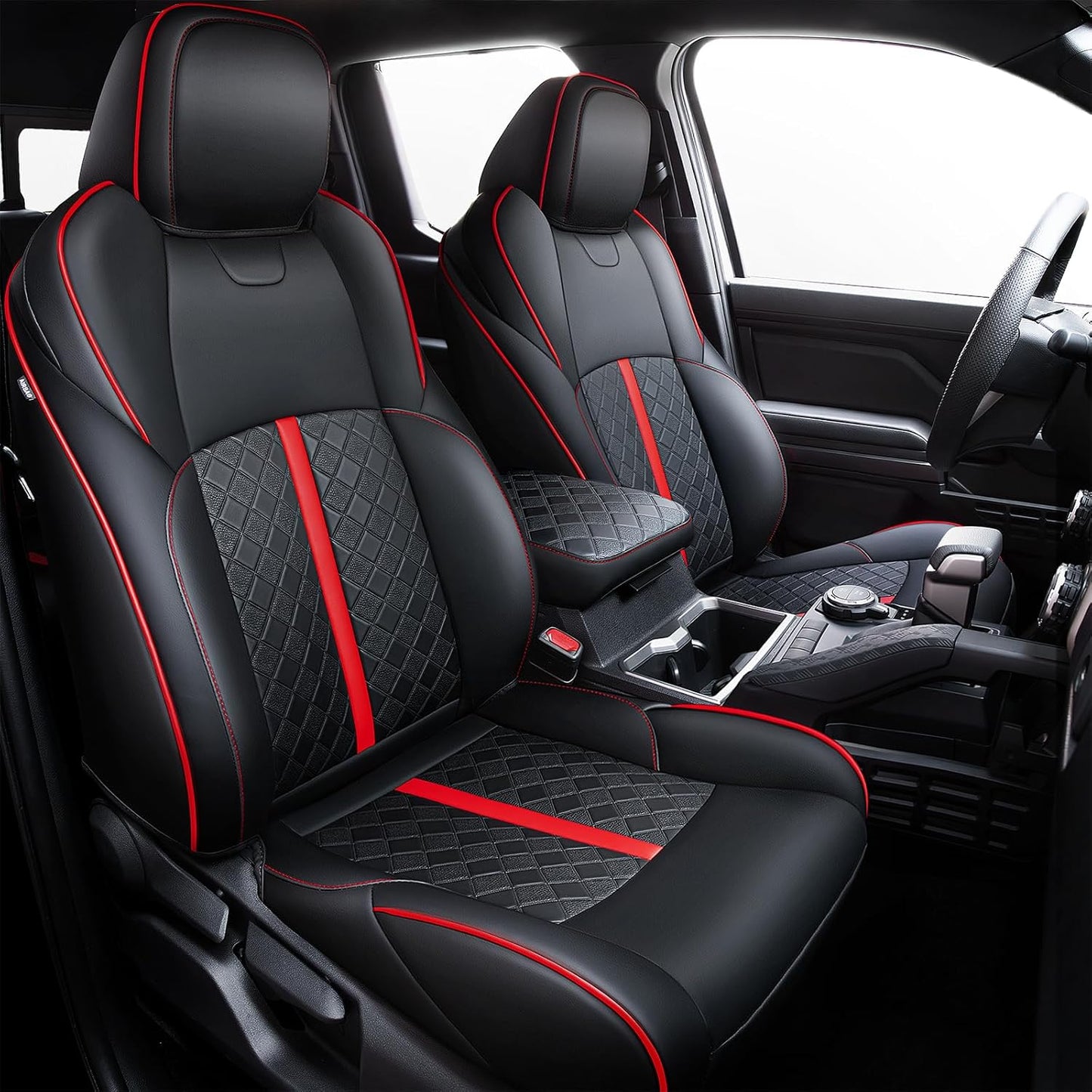Custom Leather Seat Covers for Tacoma Gen 4th Double Cab 2024-2025