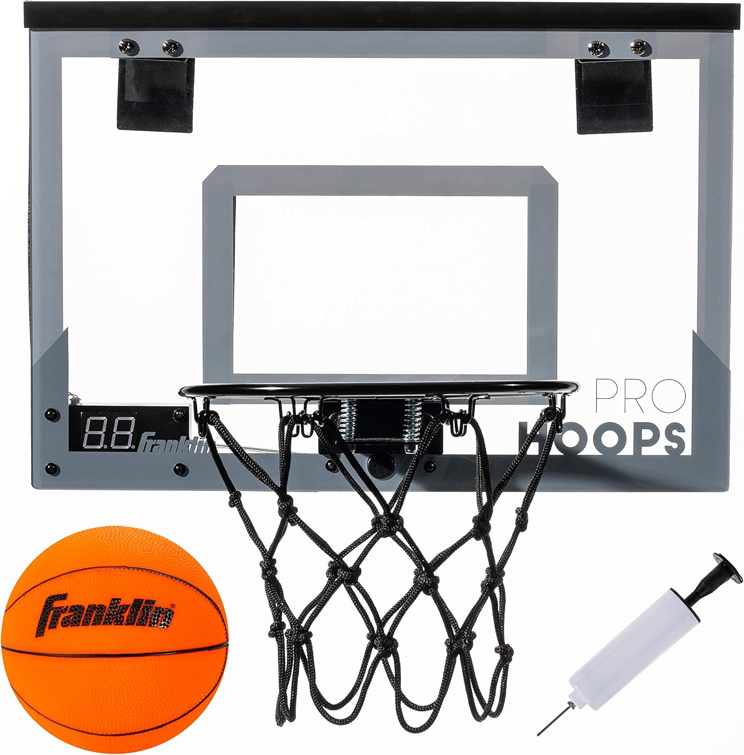 Over The Door Indoor LED Basketball Hoops for Fun Play