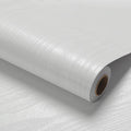 Peel and Stick Wallpaper White Wood Wall Paper for Easy Decor