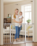 Cumbor 29.7-51.5in Baby Gate Extra Wide - Auto-Close Safety Gate