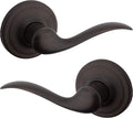 Kwikset Tustin Interior Passage Door Handle Lever - Venetian Bronze